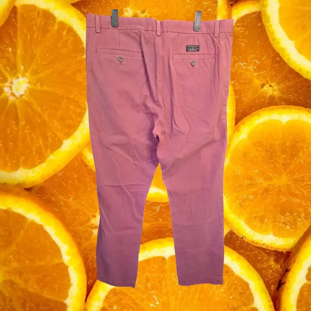 Banana Republic‎ Salmon Chino Pants Size 36x34